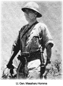 Lt. General Masahuro Homma