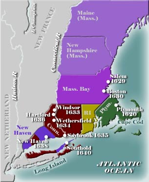 Early New England Map 2