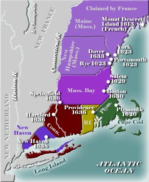 Early New England Map 5