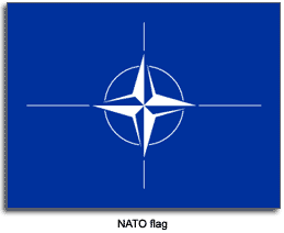 The NATO flag