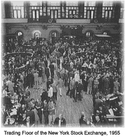 Trading Floor of the NYSE