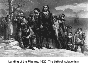 Pilgrims landing at Plymouth