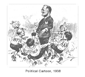 Political Cartoon 1938