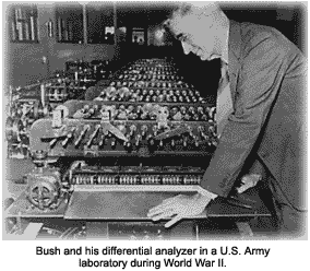 Vannevar Bush and Differential Analyzer